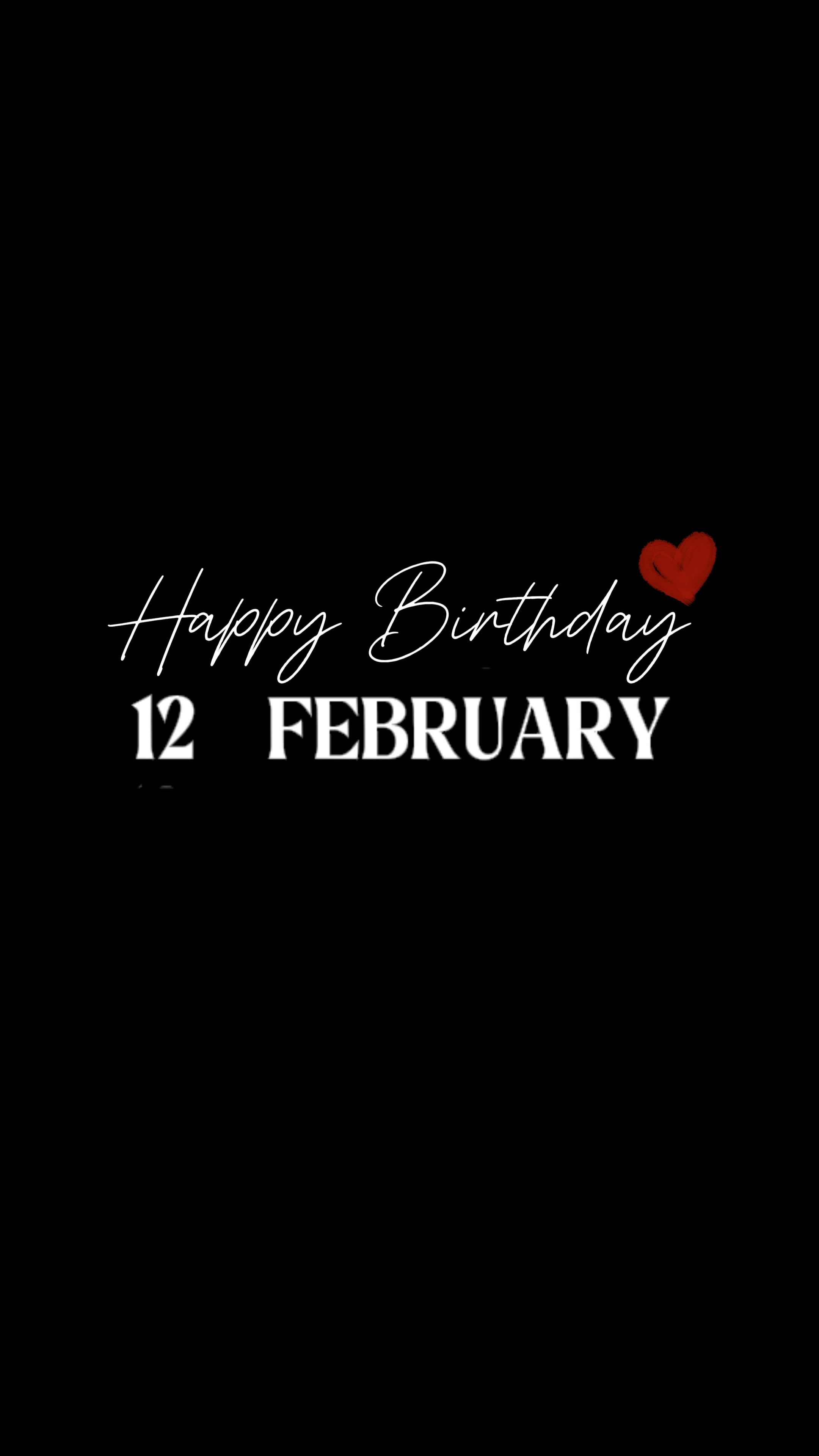 12 de febrero Cumpleaños
