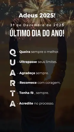 Adeus 2025