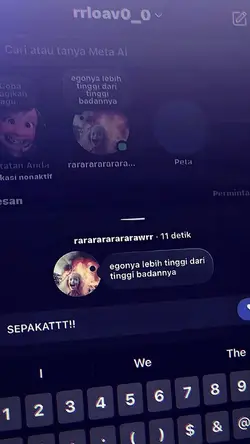 egonya lebih tinggi