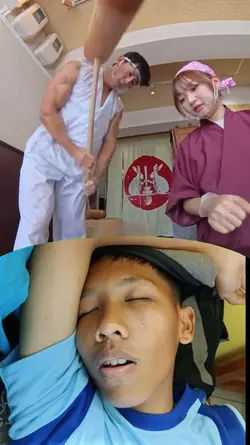 pembuatan mochi 