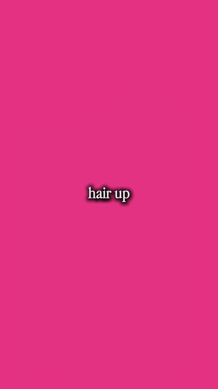 Hair Up Hair Down 