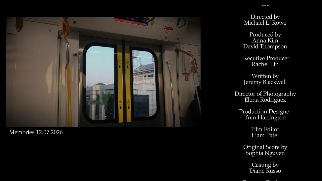 Outro Credit Film
