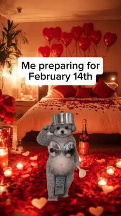 Me on February 14th