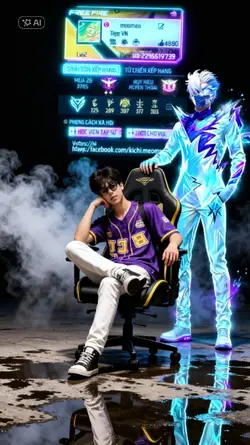 Mẫu free fire cháy