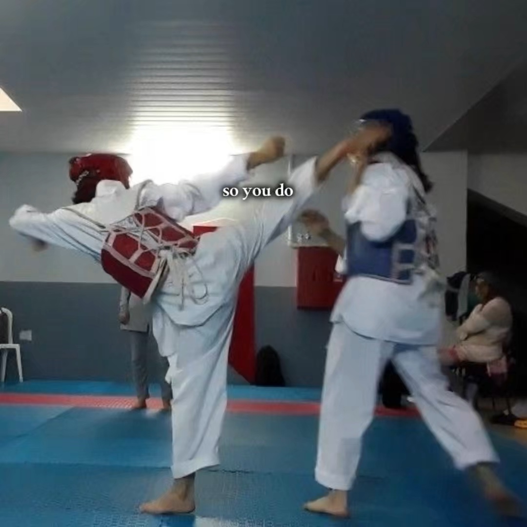 Me encanta el Taekwondo. 