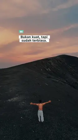 sudah terbiasa