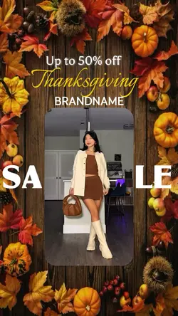 Thanksgiving sale