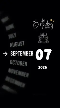 Hbd 07 September 
