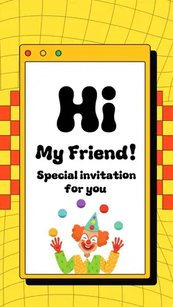 BIRTHDAY INVITATION