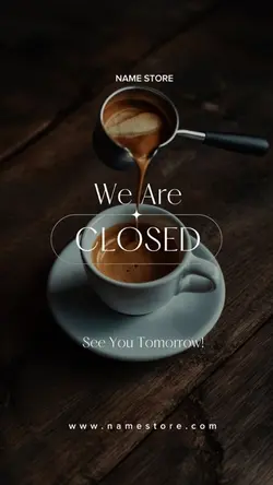 STORY: WE ARE CLOSED