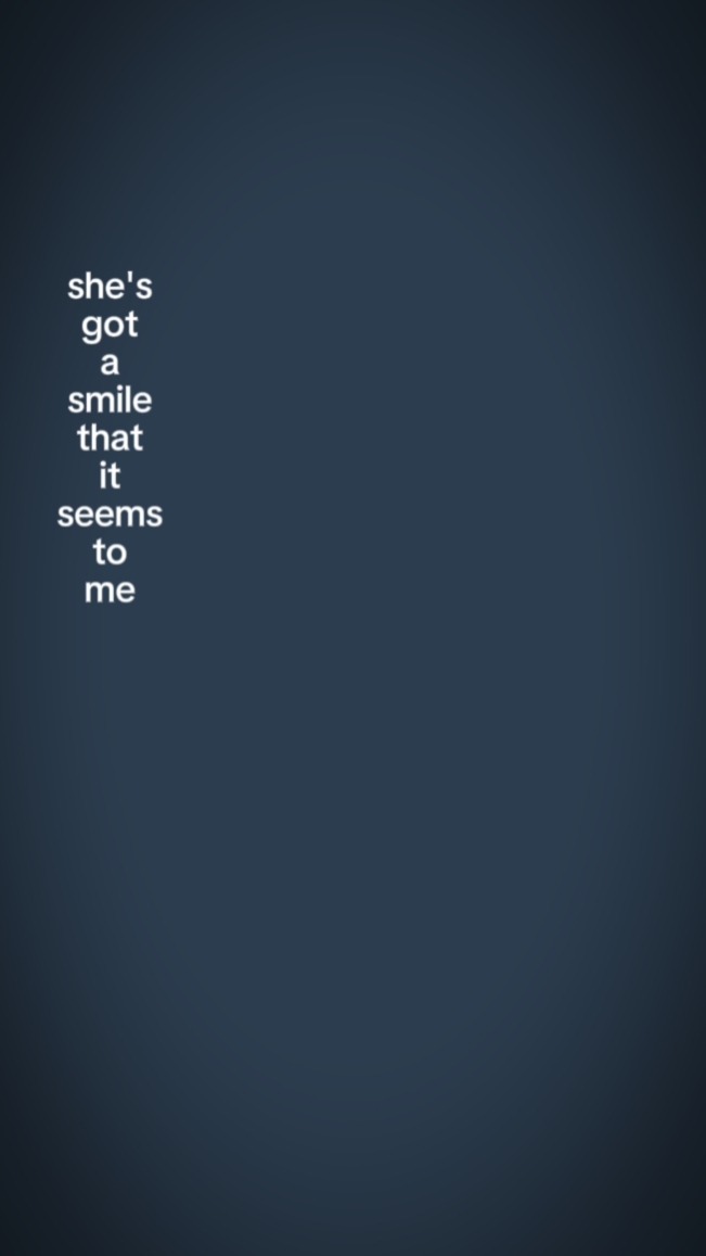 Sorria para me lembrar.