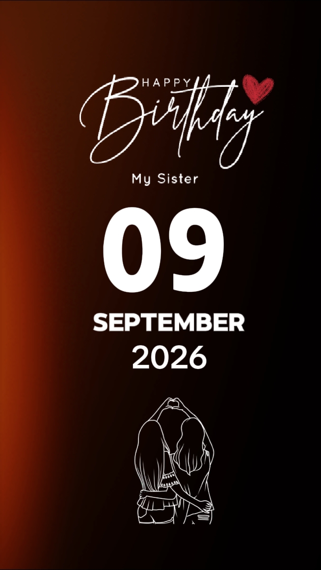hbd sister 09 sept