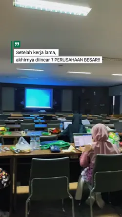 Setelah kerja lama
