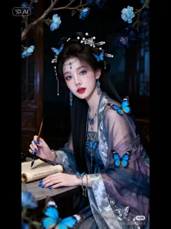 hanfu chinese girl