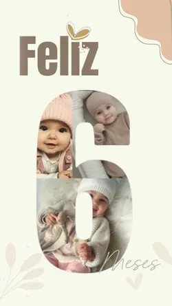 6 meses do meu bebê 