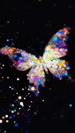 Glitter Butterfly 71