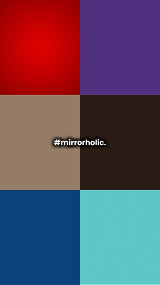 Mirrorholic. 