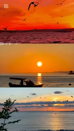 gün batımı deniz