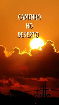 caminho no deserto 