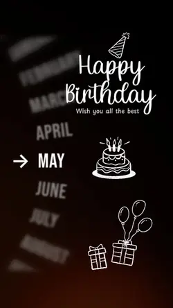 Happy Birthday May