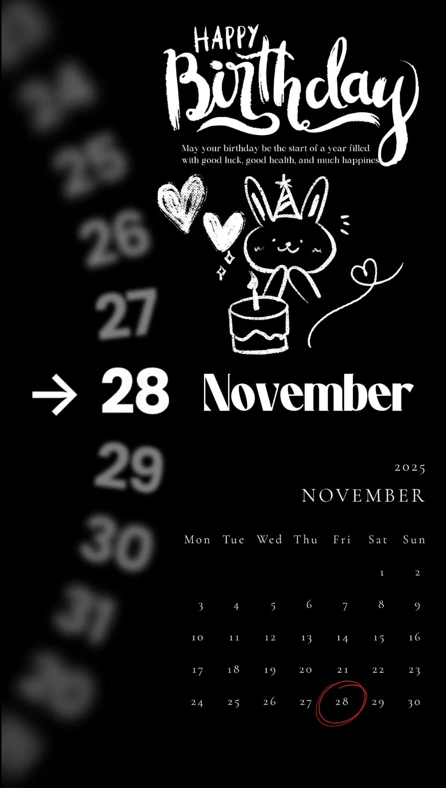 Happybirthday 28Nov