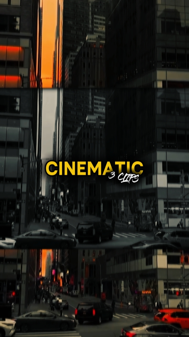 3 CLIPES CINEMÁTICOS