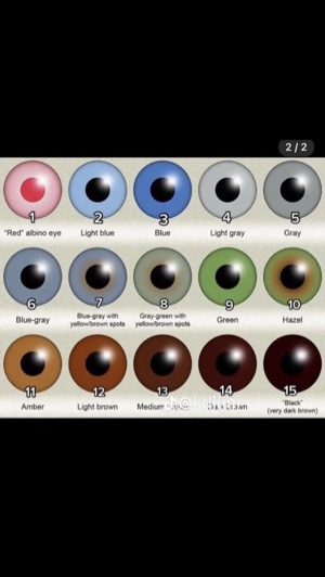 Eye colou