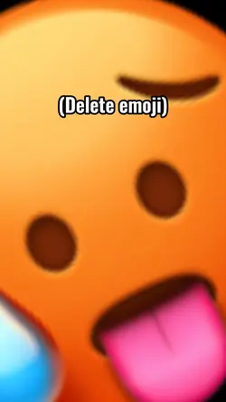 Delete emoji 