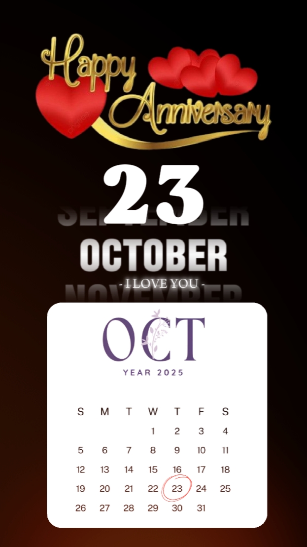 Ulang tahun 23 Oktober 2025