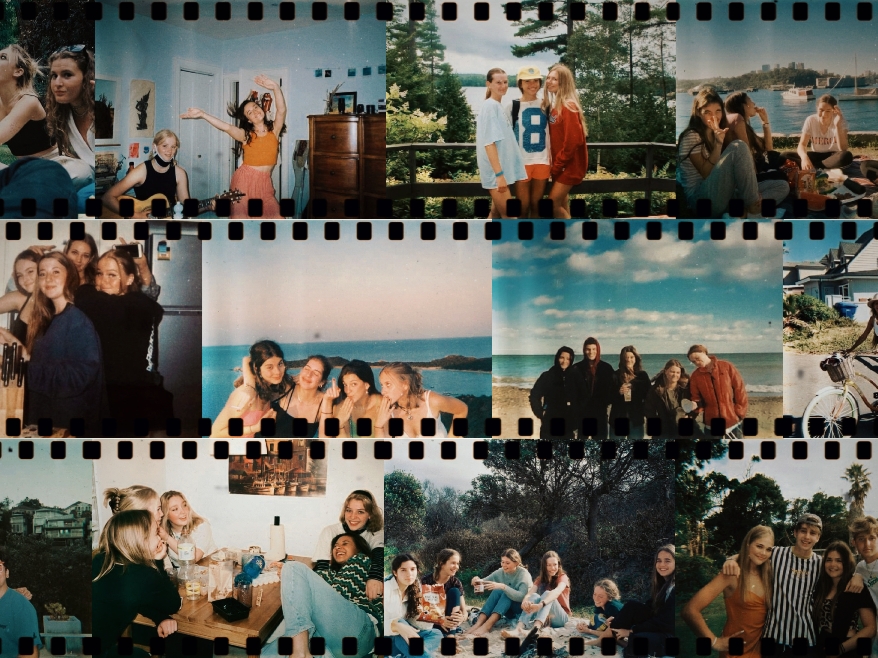 retro fotoğraf dökümü