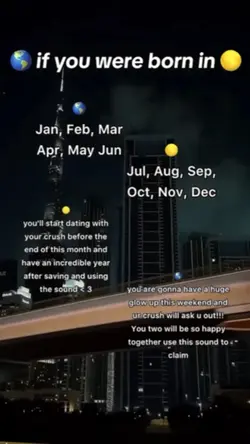 If you are born in..