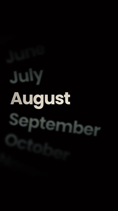 august recap