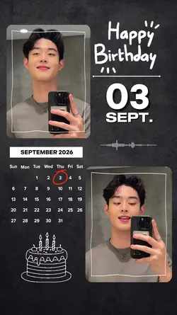 3 SEPT. BIRTHDAY