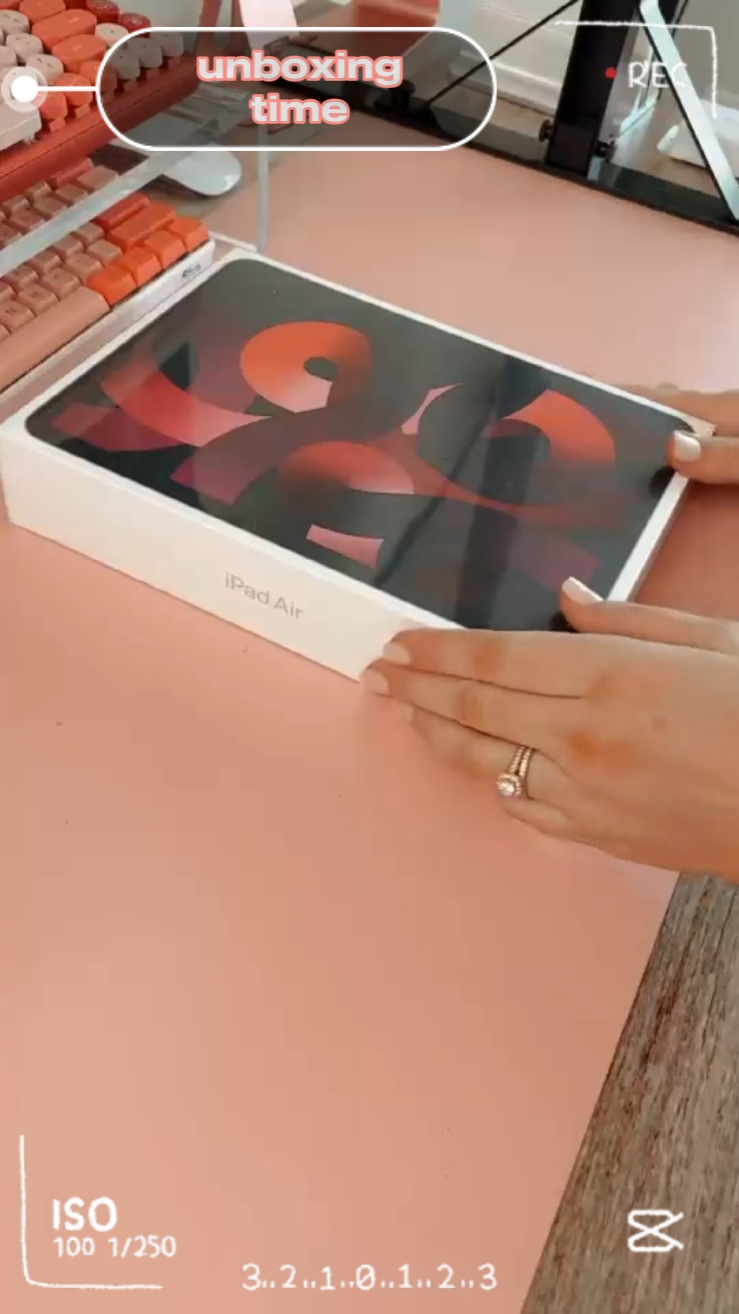 unboxing time