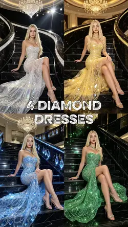 4 Diamond Dresses