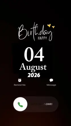 Hbd 04 August 2026