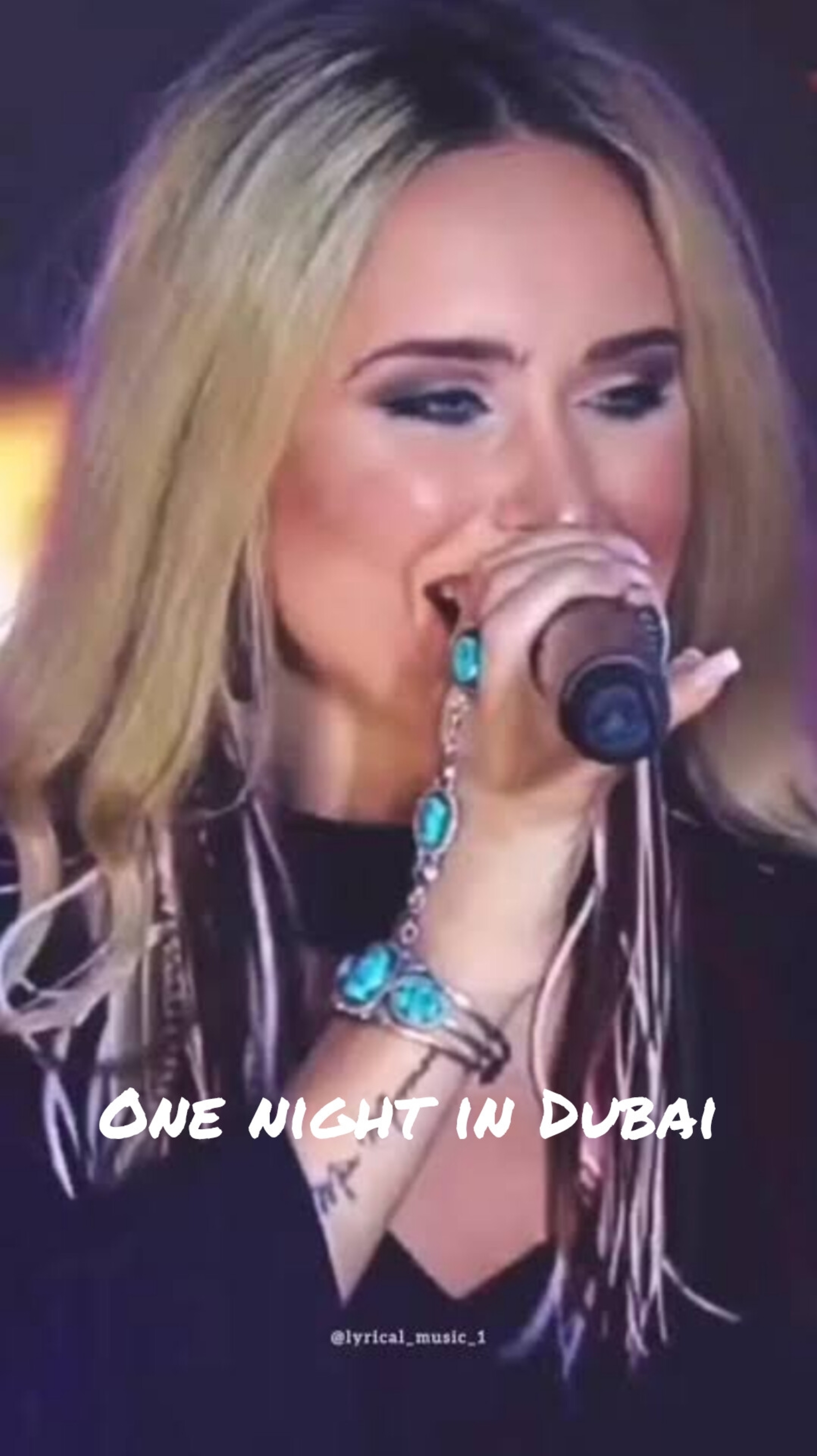 Une nuit à Dubaï 