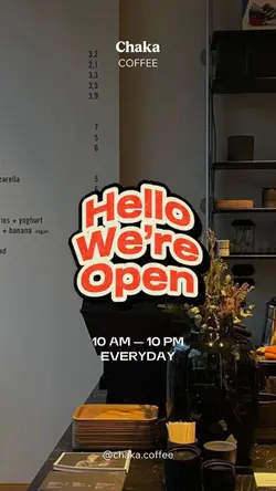 Hello, We’re Open