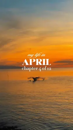 my life in april