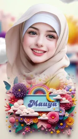 frame nama viral