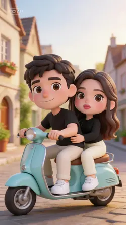miniature couple