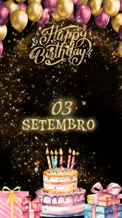 Parabéns 3 de Setemb