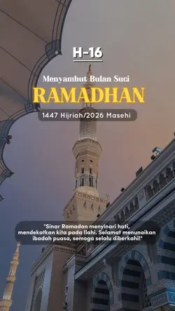 Menyambut Ramadhan 