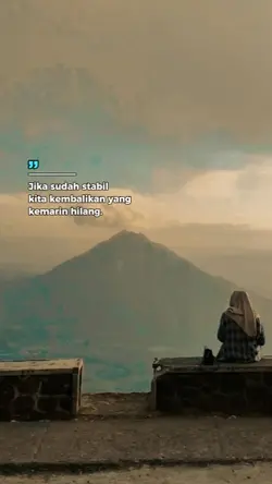 Jika sudah stabil 
k