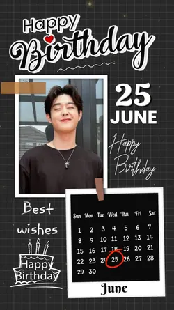 HBD 25 JUNE AESTH