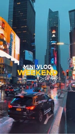 Mini vlog fim de semana