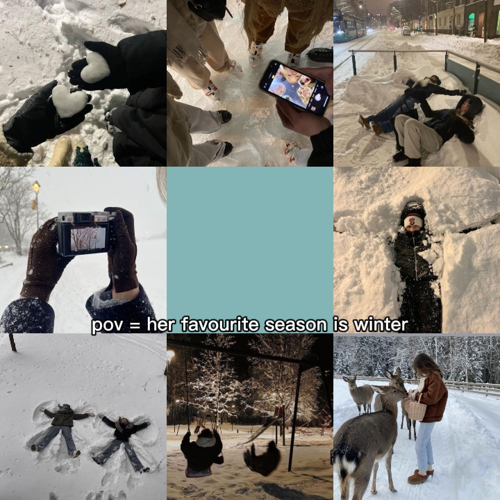 winter person
