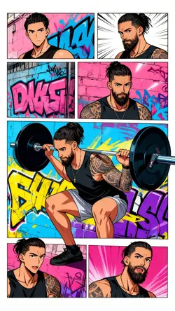 AI COMIC GYM FITNESS