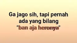 ga jago sih