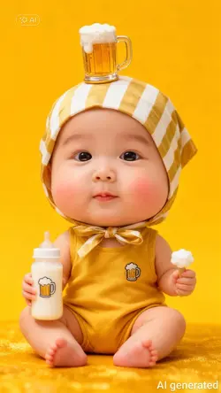 Ghép ảnh em bé cute